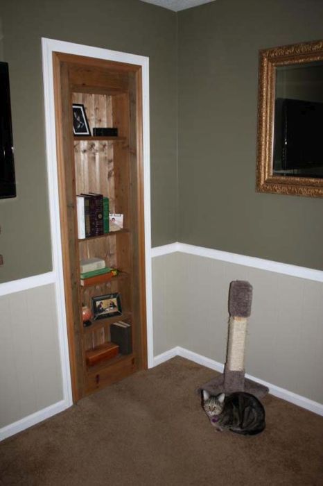 Building A Secret Door DIY (22 pics)