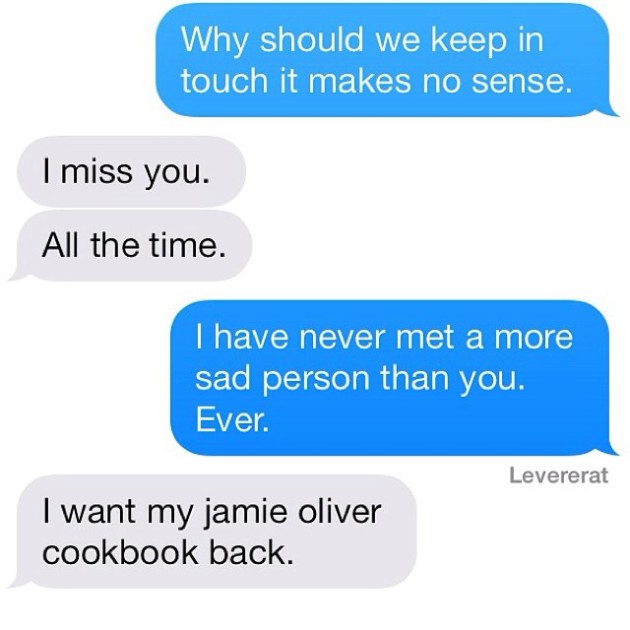 Hilarious And Depressing Texts From Your Ex (25 pics)