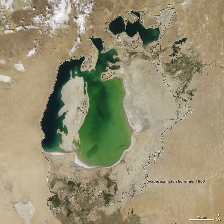 The Aral Sea Is Changing (15 pics)