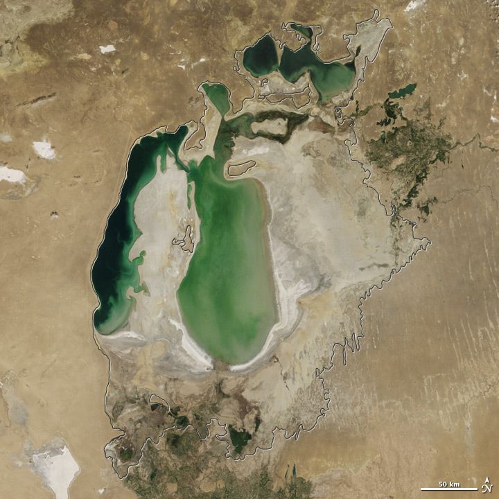 The Aral Sea Is Changing (15 pics)