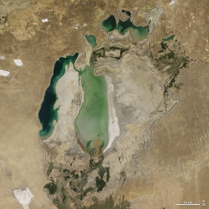 The Aral Sea Is Changing (15 pics)