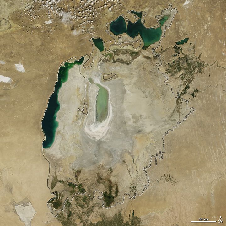 The Aral Sea Is Changing (15 pics)