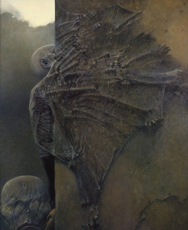 Zdzislaw Beksinski's Visions Of Hell (27 pics)