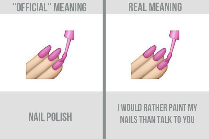 The Real Meaning Behind Your Favorite Emojis (23 pics)