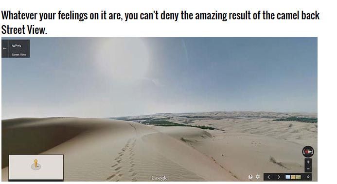 Cars Aren't The Only Thing That Google Uses For Google Maps (12 pics)