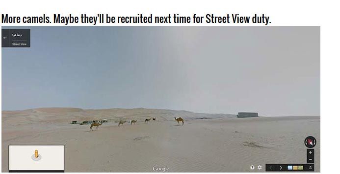 Cars Aren't The Only Thing That Google Uses For Google Maps (12 pics)