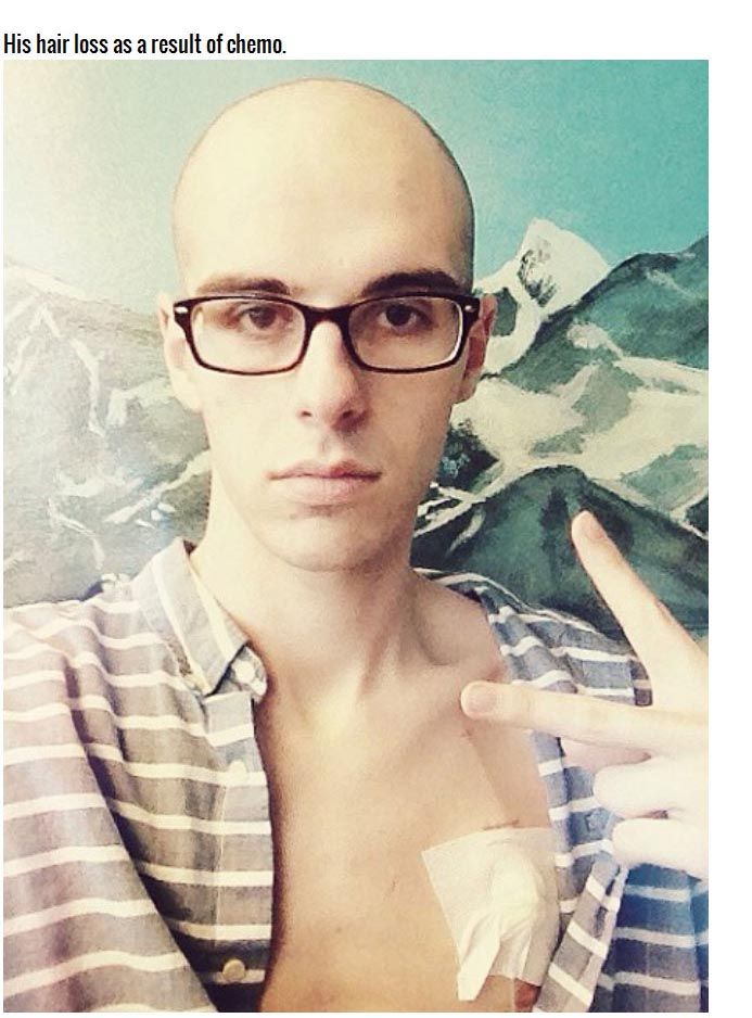 This Teen Documented His Battle With Cancer And It's Inspirational (15 pics)