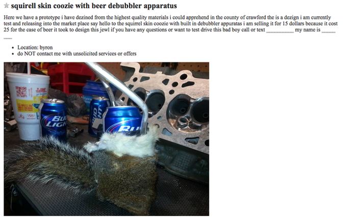 The Strangest Craigslist Ads Ever Created (23 pics)