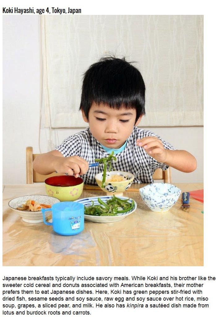 Kids' Breakfasts From All Around The World (11 pics)