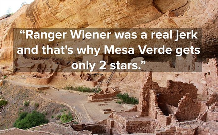 When National Parks Get Bad Reviews On Yelp (10 pics)