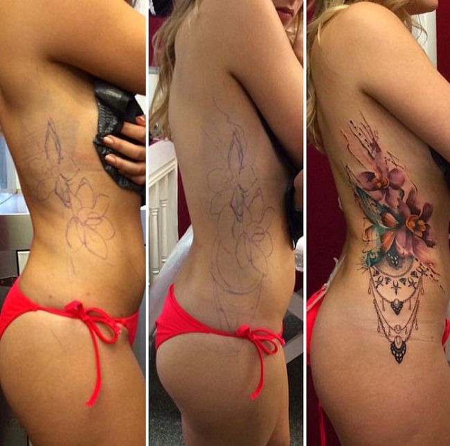 This Woman's Tattoo Was A Surprise (13 pics)