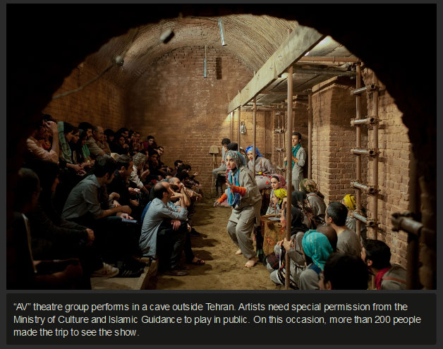 A Look At The Underground Art Scene In Iran (16 pics)
