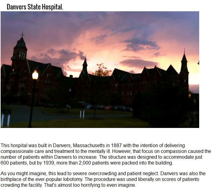 5 Abandoned Asylums That Have Terrifying Stories Behind Them (5 pics)