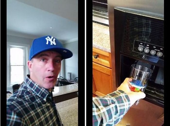 What You Should Be Using Your Refrigerator’s Ice Dispenser For (4 pics)