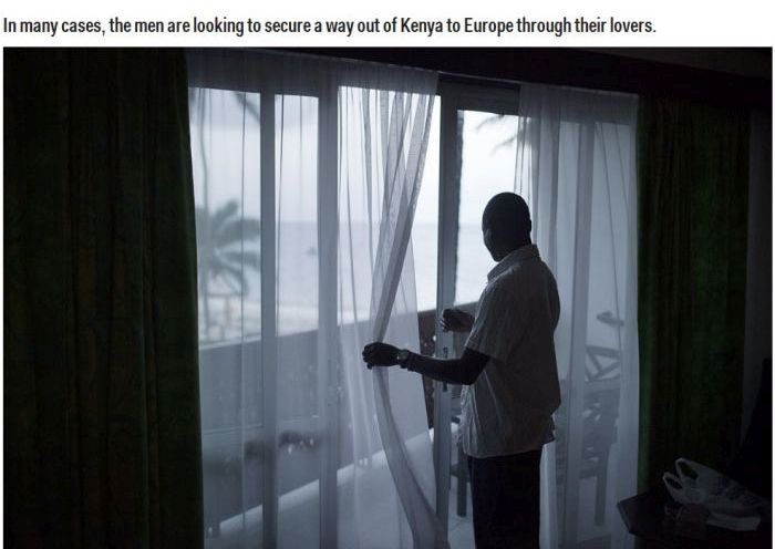 Older Women Hiring Kenyan Men To Keep Them Company (16 pics)