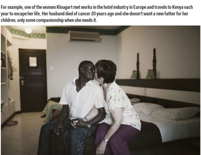 Older Women Hiring Kenyan Men To Keep Them Company (16 pics)