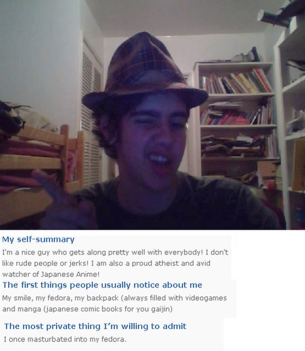This Is Why You Shouldn't Wear A Fedora (28 pics)