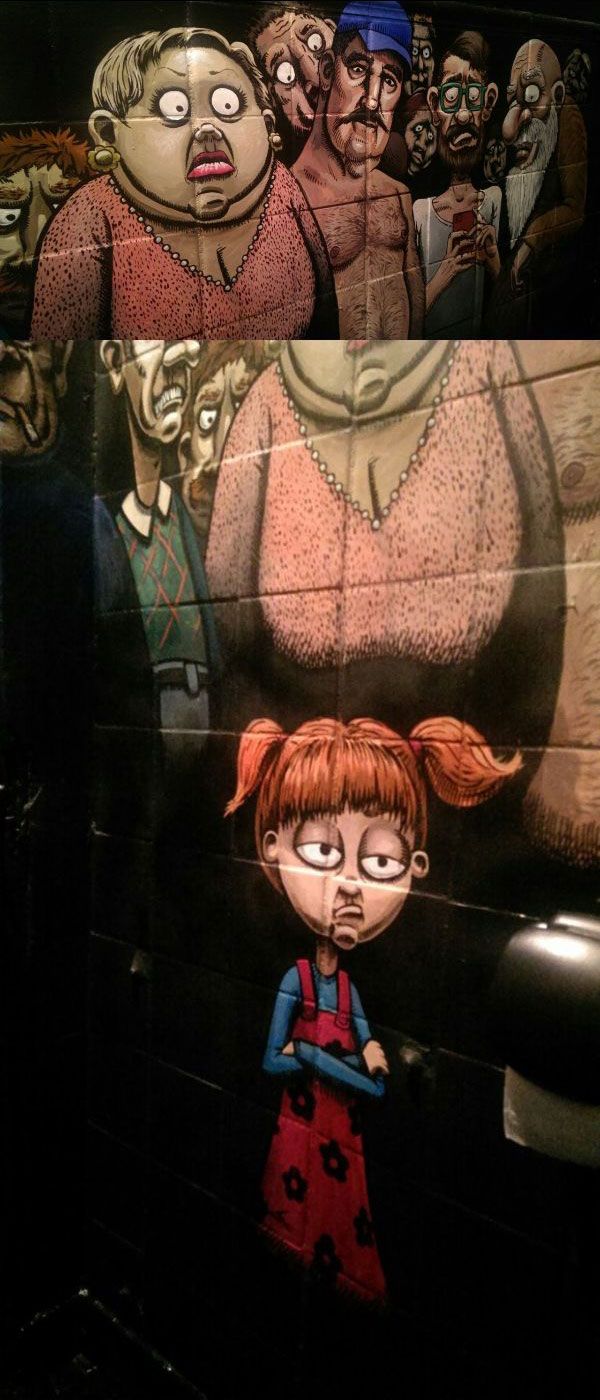 Everyone Is Watching You Go To The Bathroom (14 pics)