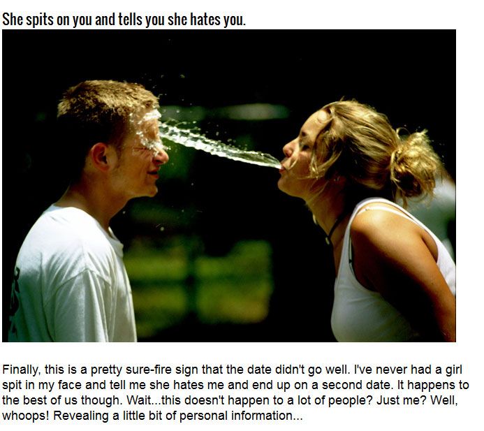 Six Signs That Your Date Has Become A Disaster (6 pics)