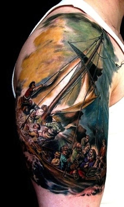 Mind Blowing Tattoos Inspired By Real Art 41 Pics