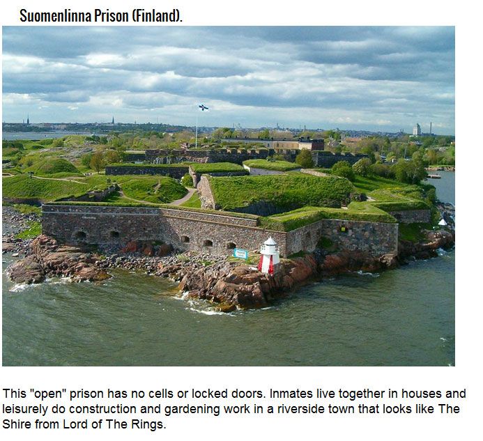 These Might Be The Funnest Prisons On The Planet (8 pics)