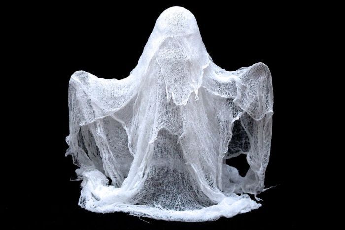 How To Make Ghosts With Cheesecloth (9 pics)
