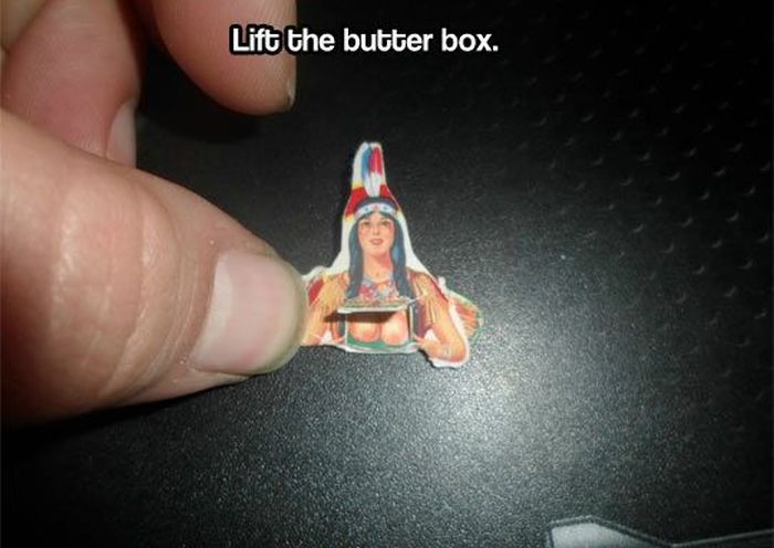 Nice Little Trick With Cardboard Cut Out (4 pics)
