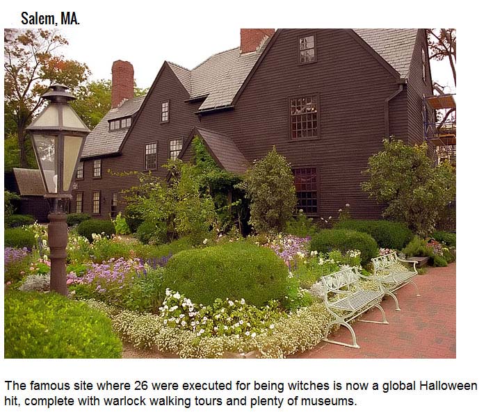 The Coolest Cities To Visit For Halloween Festivities (9 pics)