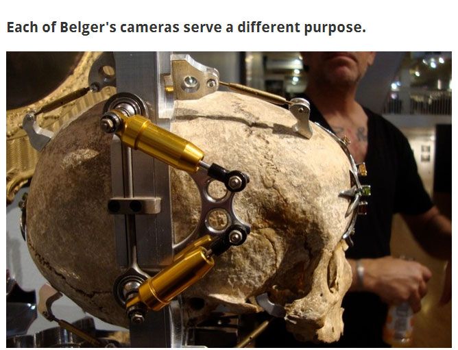 This Human Skull Is Now A Camera (12 pics)