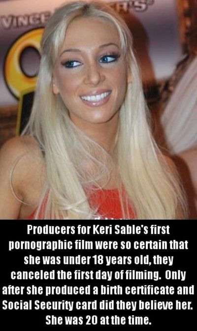 Fun Facts About Your Favorite Pornstars (20 pics)