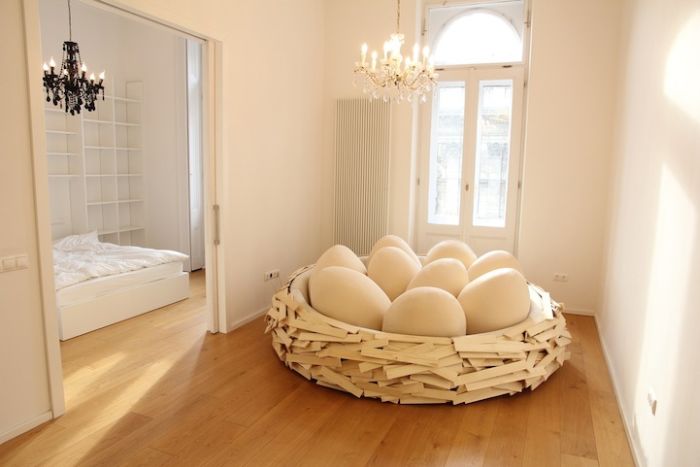 This Human Sized Nest Is The Cure For The Common Couch (6 pics)