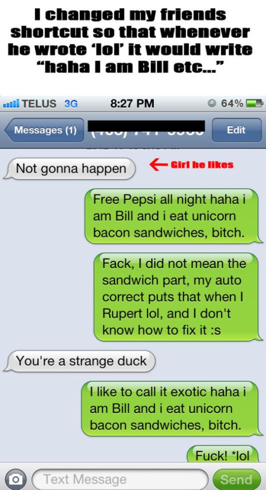 When Autocorrect Gets The Best Of You (18 pics)