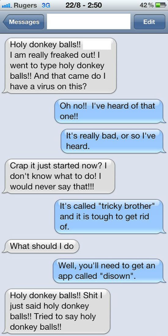 When Autocorrect Gets The Best Of You (18 pics)