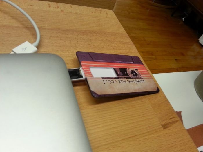 Guy Passes Out Guardians Of The Galaxy Mix Tape For Halloween (6 pics)