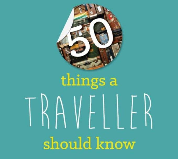 50 Things You Need To Know If You're Going To Be Traveling (infographic)