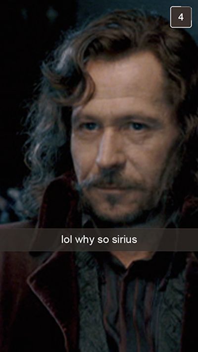 If Harry Potter Characters Used Snapchat (27 pics)
