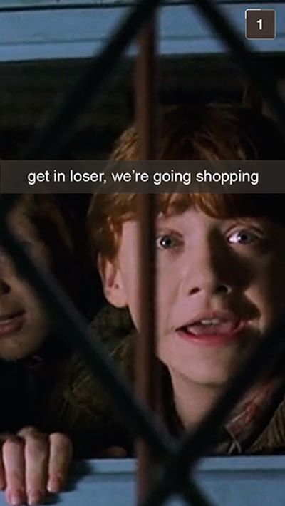 If Harry Potter Characters Used Snapchat (27 pics)