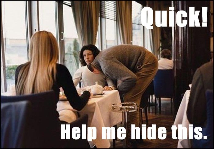 Innocent Phrases That Have A Different Meaning When You're Naked (24 pics)