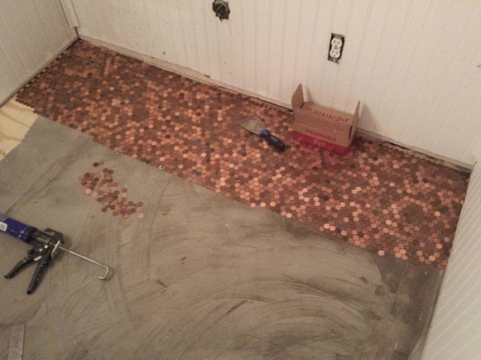 This Floor Is Completely Made Of Coins (14 pics)