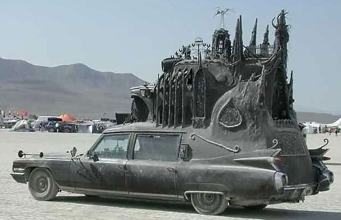 Badass Hearses Help You Leave This World In Style (18 pics)