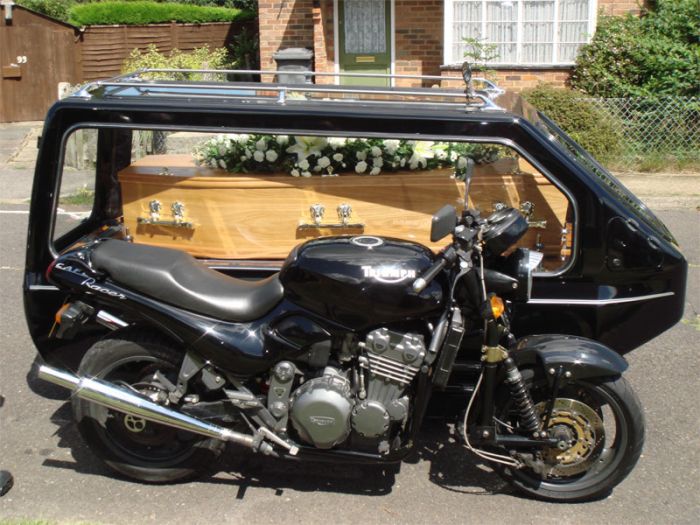 Badass Hearses Help You Leave This World In Style (18 pics)