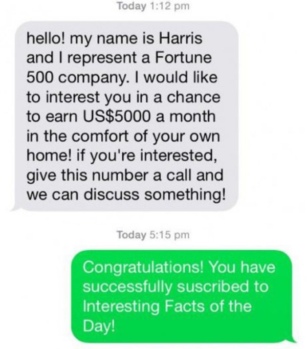 This Guy Trolls A Text Spammer And Completely Turns The Tables (7 pics)