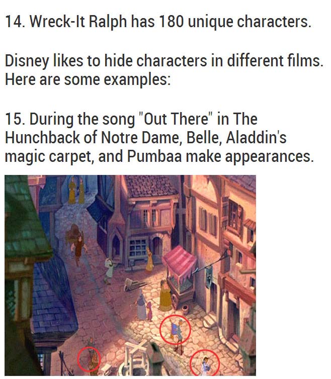 Hidden Secrets And Secret Facts About Disney Movies (12 pics)