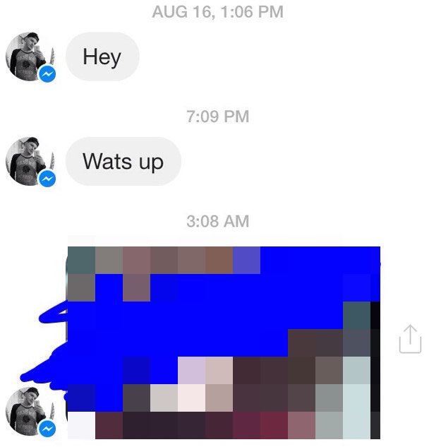 This Is Why You Don't Send Dick Pics (2 pics)