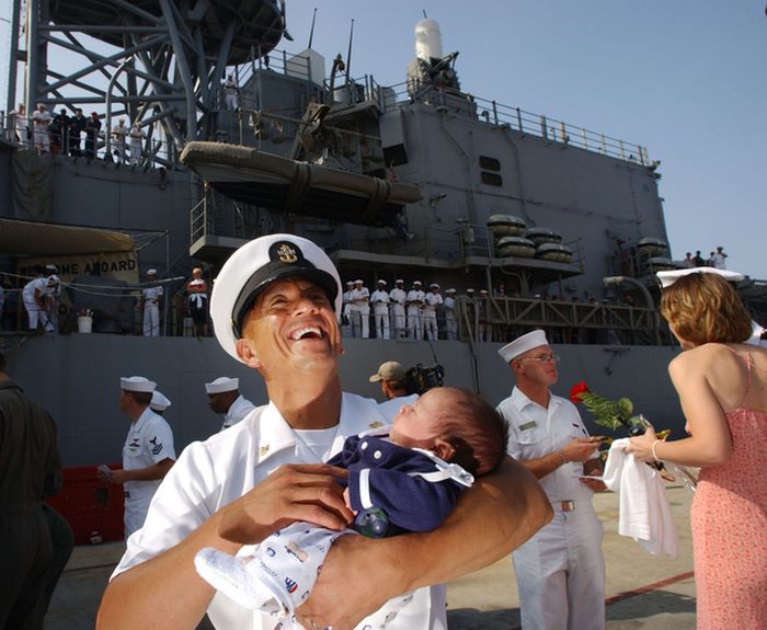 Military Men Meet Their Children For The First Time (48 pics)