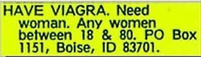 Random And Hilarious Personal Ads (18 pics)