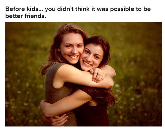 You And Your Best Friend Before And After Kids (26 pics)