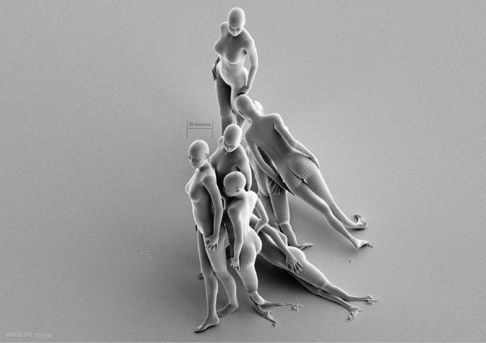 The Smallest Sculptures In The World (9 pics)