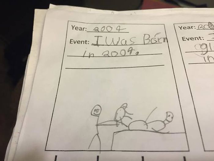 When Kids Decide Their Homework Is Boring (28 pics)