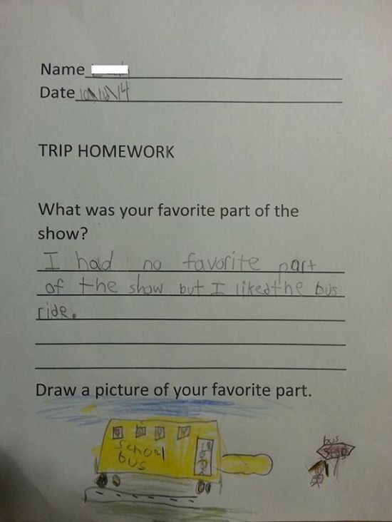 When Kids Decide Their Homework Is Boring (28 pics)